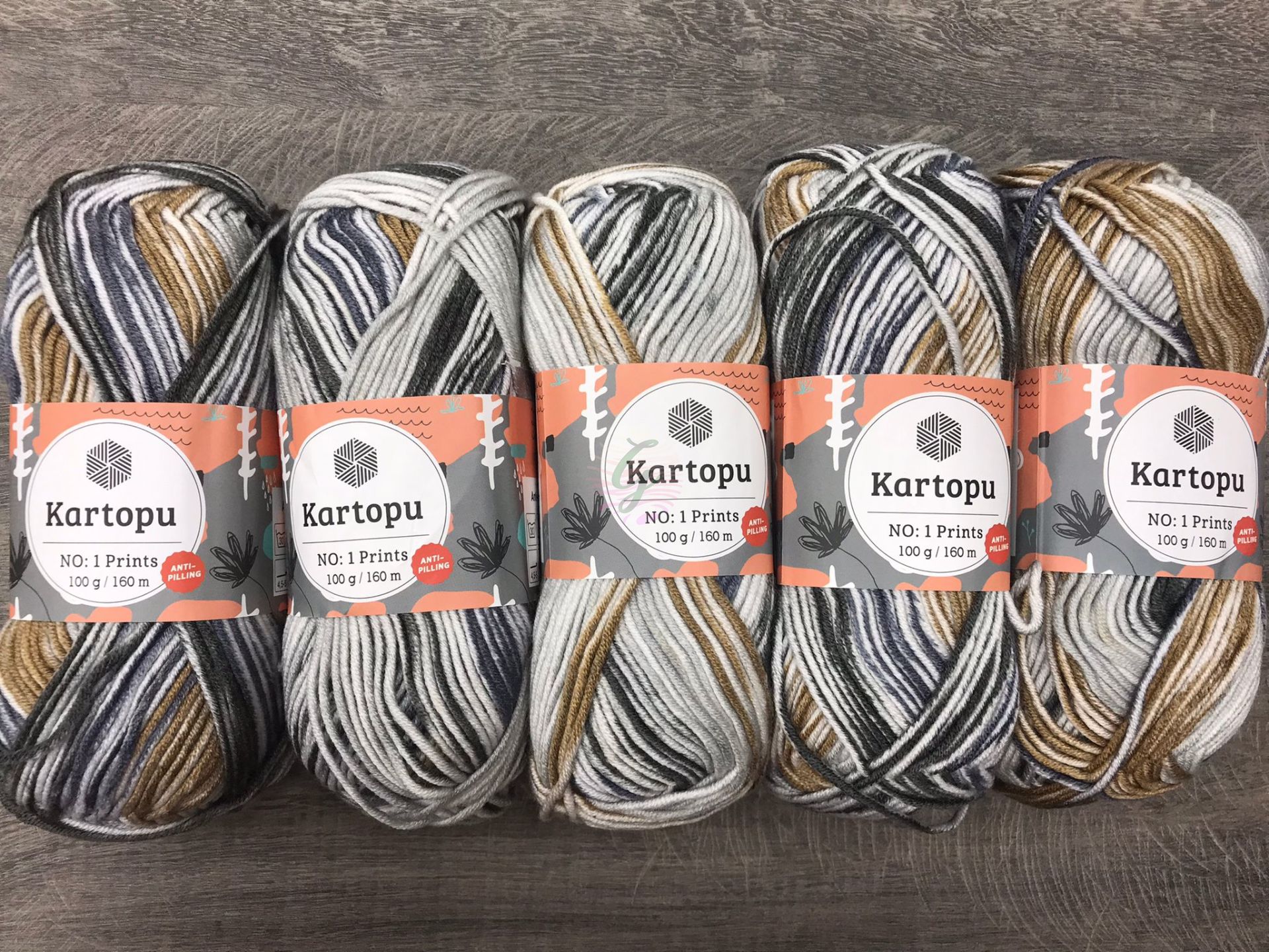 Kartopu No:1 Prints H1815(5 ADET)