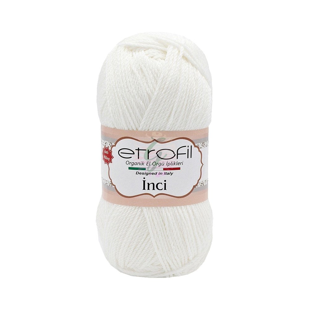 Etrofil İnci 5li paket 70171 Beyaz