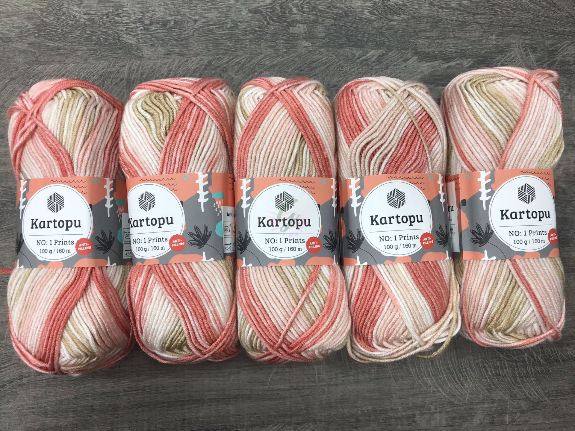 Kartopu No:1 Prints H1816(5 ADET)