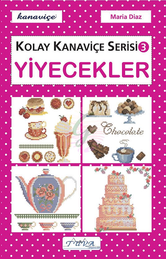 Kolay Kanaviçe Serisi 3 Yiyecekler
