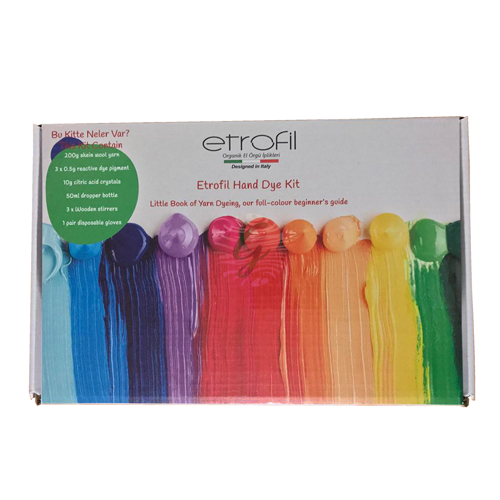 El Boyama (Hand Dyeing) Yün Kit