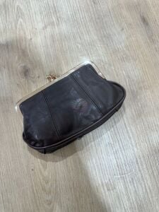 %100 Deri Küçük Boy Cüzdan Kahverengi