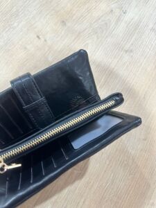 İthal Deri Cüzdan Siyah