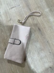 İthal Deri Cüzdan Açık Somon