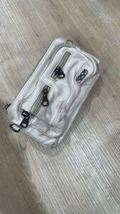 %100 Yıkanmış Deri Cüzdan-Çanta Krem