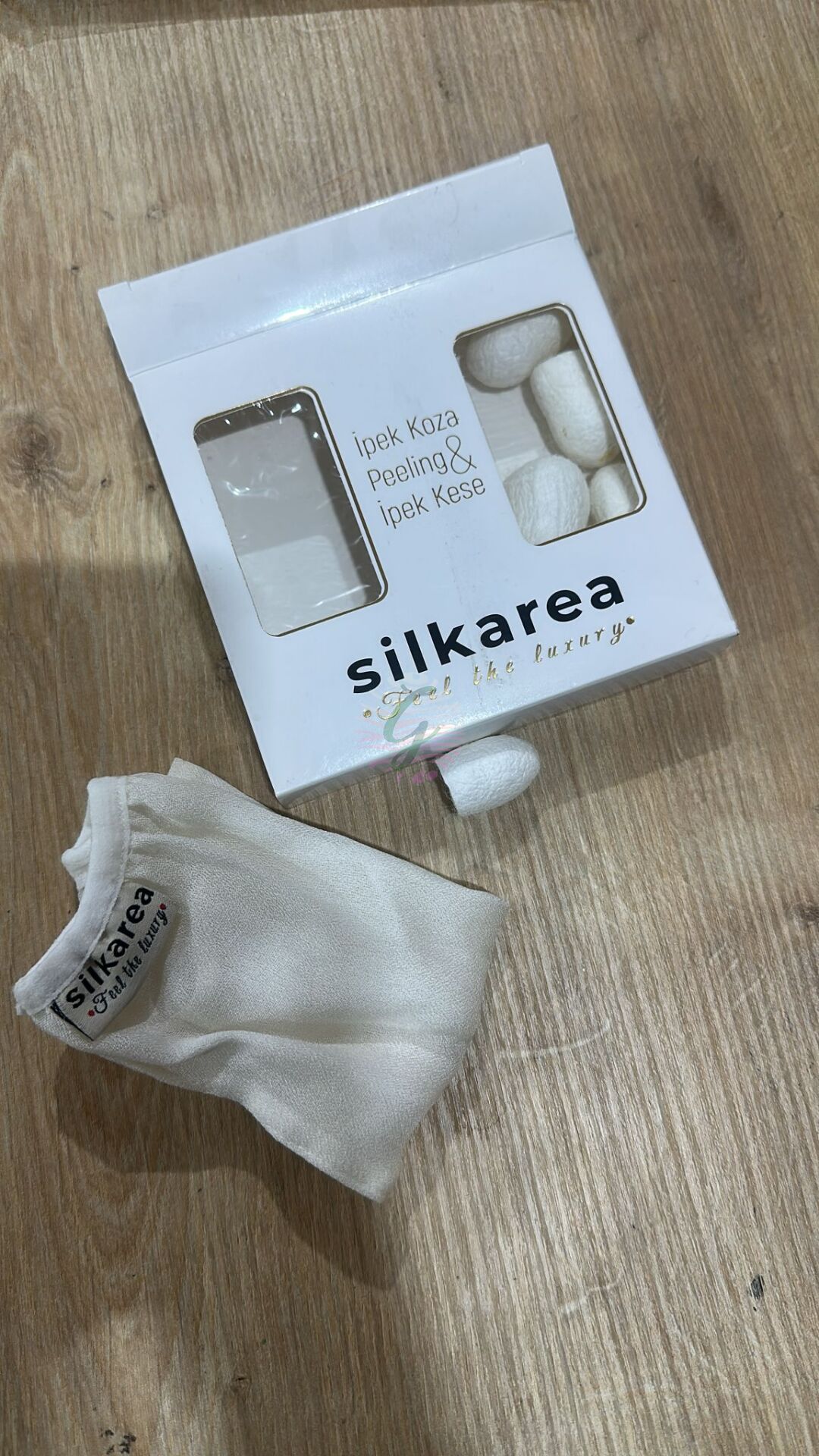 Sİlkare %100 İpek Doğal Bakım Kese Seti