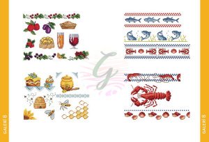 Kanaviçe Motif Serisi 6:Mutfak
