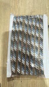 Metrelik Özel Yapışkanlı Taş Mavi Renk (9 metre)