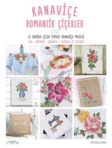 Kanaviçe Romantik Çiçekler
