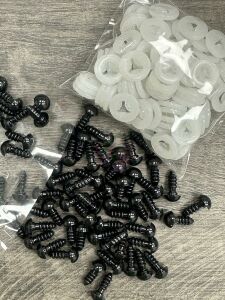 8 mm Vidalı Amigurumi Gözü(50 Çift)