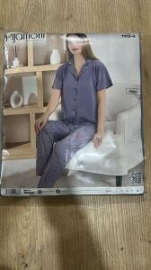 S-M Beden Bayan Pijama Takımı Milan 7515-4