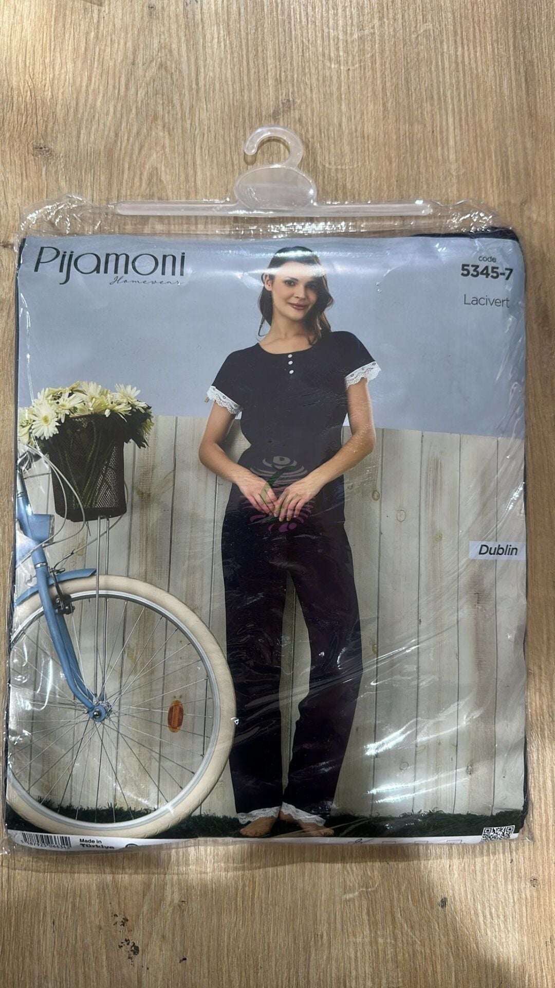 S-M Beden Bayan Pijama Takımı Dublin 5345-7