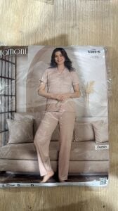 S-M Beden Bayan Pijama Takımı Dublin 5385-6