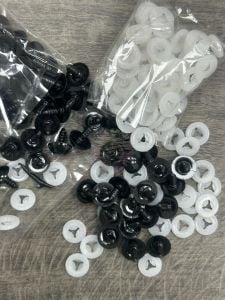 14 mm Vidalı Amigurumi Gözü(50 Çift)