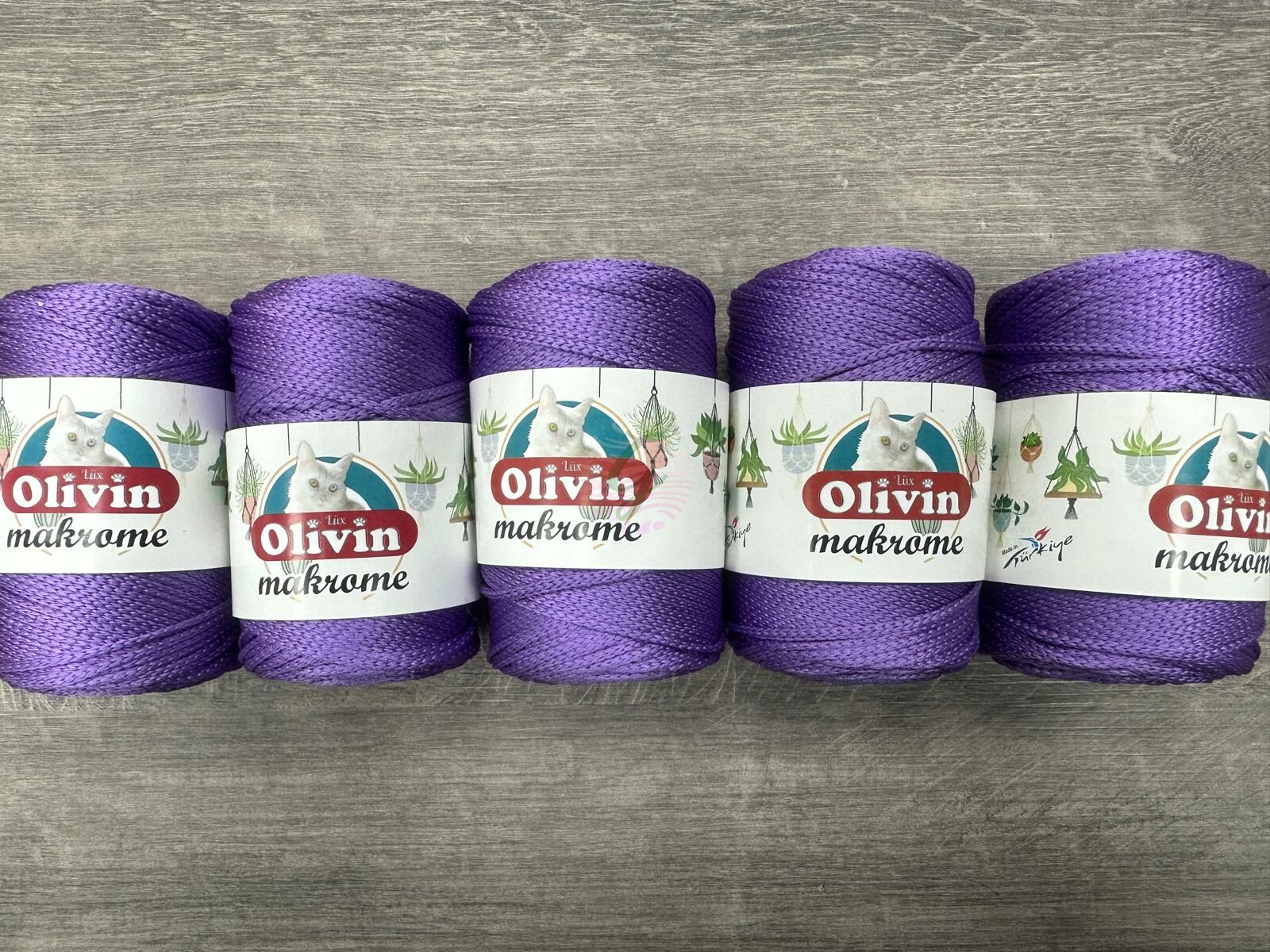Olivin Polyester Makrome 301(5 Adet)