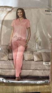 S-M Beden Bayan Pijama Takımı Dublin 5385-11