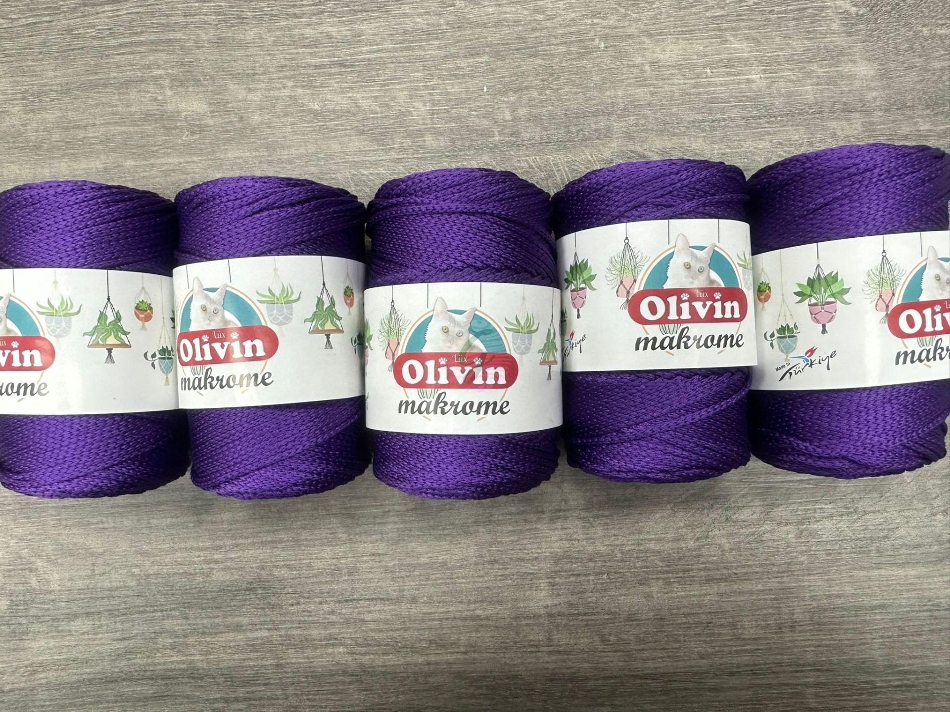 Olivin Polyester Makrome 302(5 Adet)