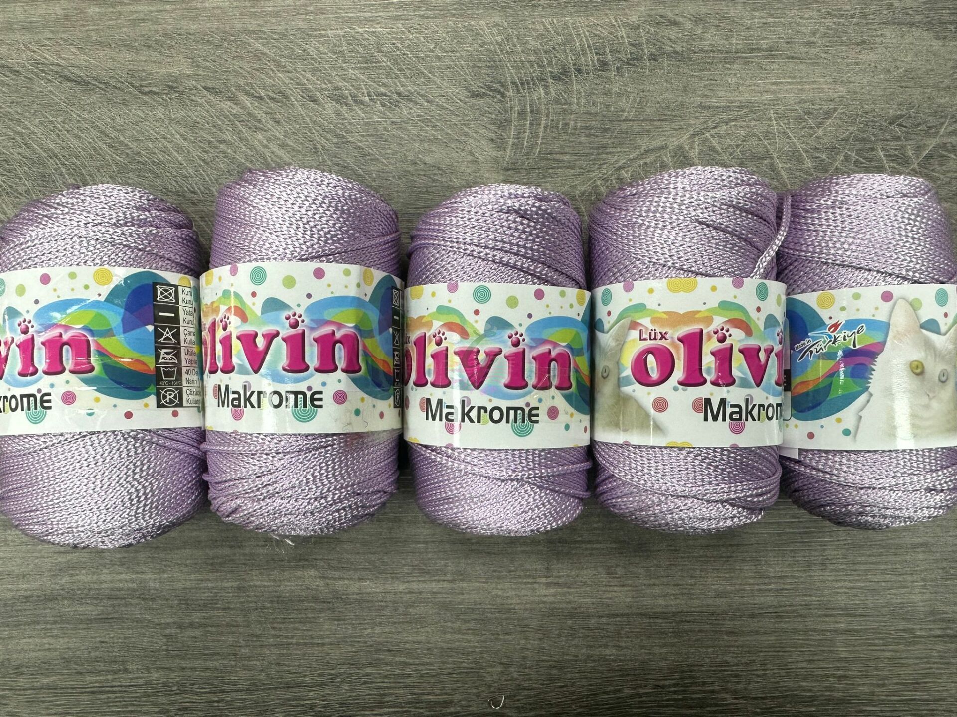 Olivin Polyester Makrome 303(5 Adet)
