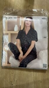 S-M Beden Bayan Pijama Takımı Milan 7515-7