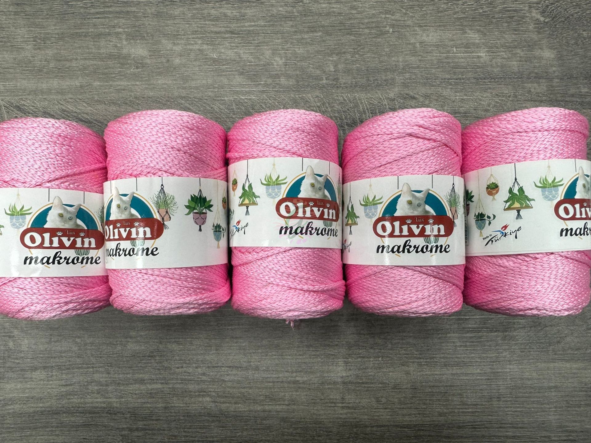 Olivin Polyester Makrome 308(5 Adet)