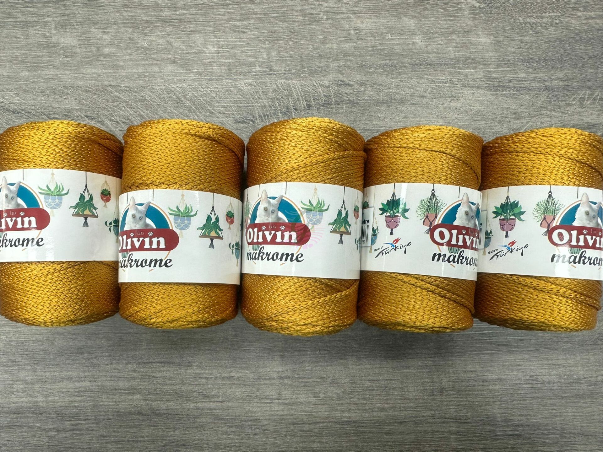 Olivin Polyester Makrome 310(5 Adet)