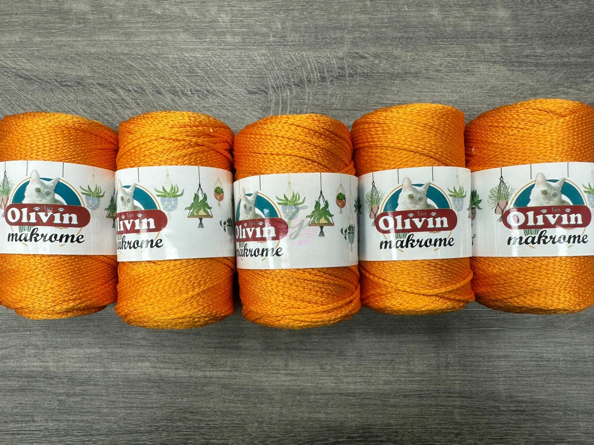 Olivin Polyester Makrome 312(5 Adet)