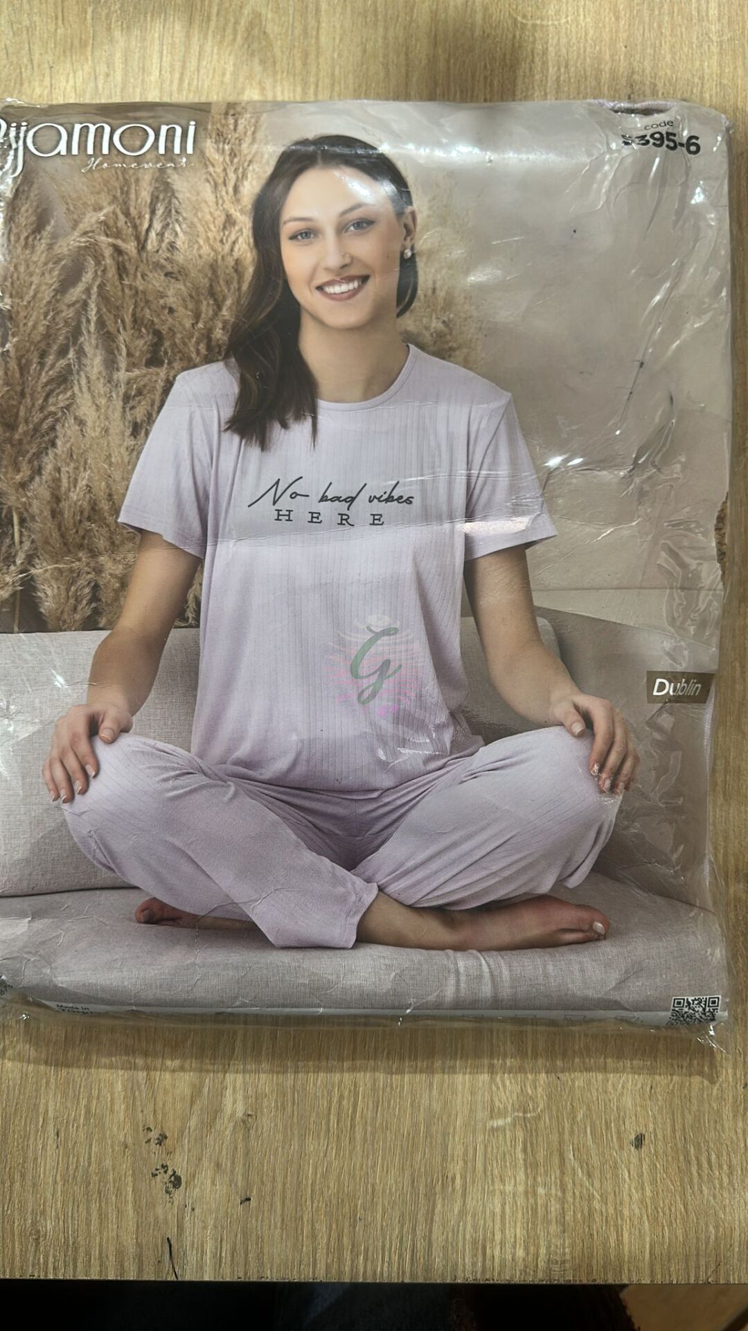 S-M Beden Bayan Pijama Takımı Dublin  5395-6