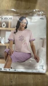 XL Beden Bayan Pijama Takımı Milan 7610-1