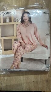 XL Beden Bayan Pijama Takımı Milan 7520-21