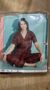XL Beden Bayan Pijama Takımı Milan 7520-21