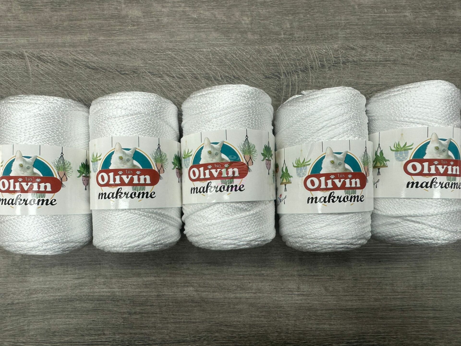 Olivin Polyester Makrome 318(5 Adet)