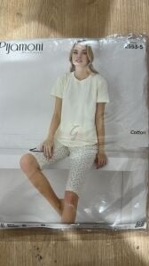 XL Beden Bayan Pijama Takımı Cotton 2553-5
