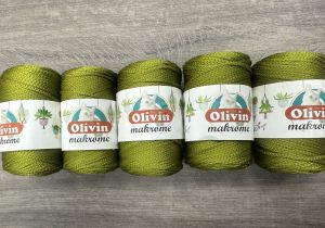 Olivin Polyester Makrome 322(5 Adet)