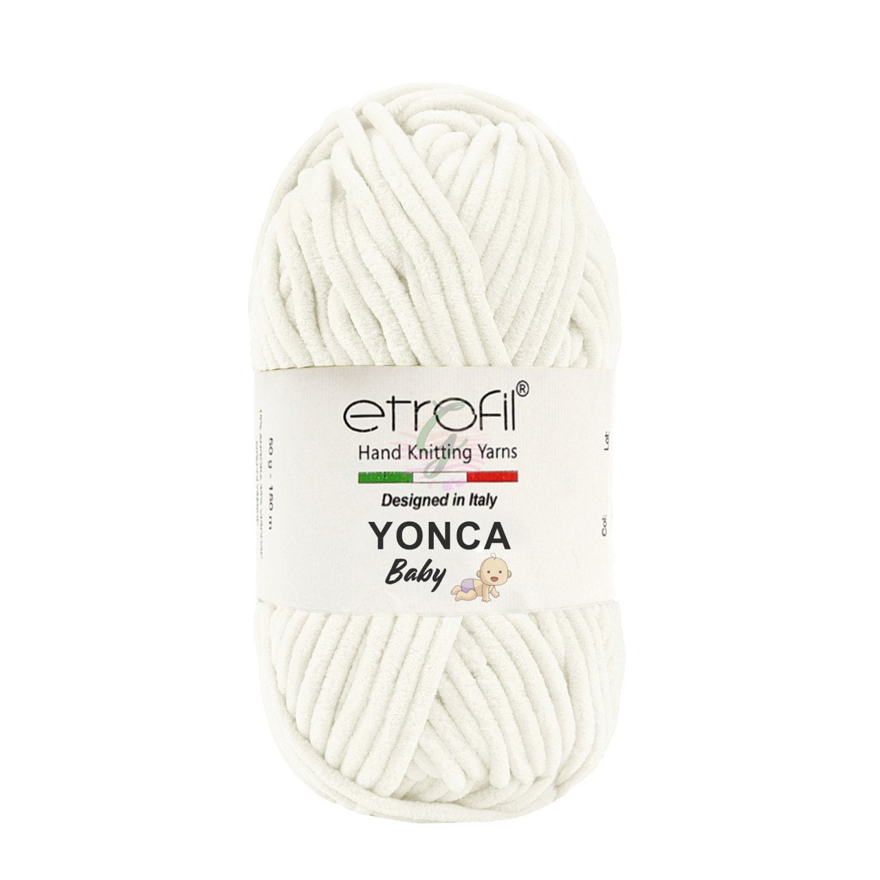 Etrofil Yonca Baby 5 li Paket Satılmaktadır(Kadife İp) 70016 Krem