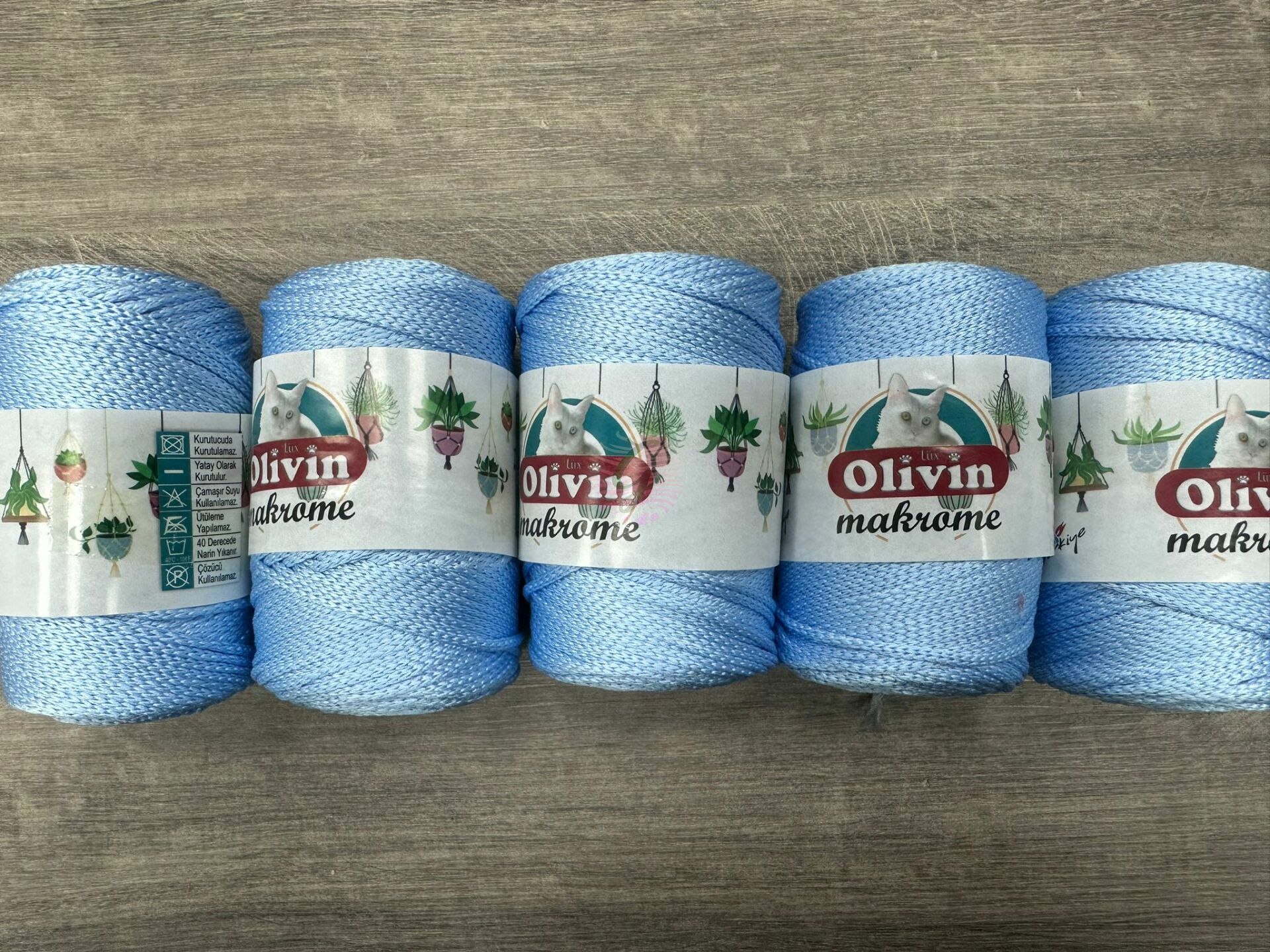 Olivin Polyester Makrome 324(5 Adet)