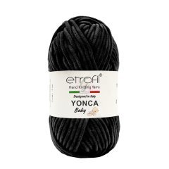 Etrofil Yonca Baby 5 li Paket Satılmaktadır(Kadife İp) 70092 Siyah