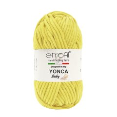 Etrofil Yonca Baby 5 li Paket Satılmaktadır(Kadife İp) 70213 Açık Sarı