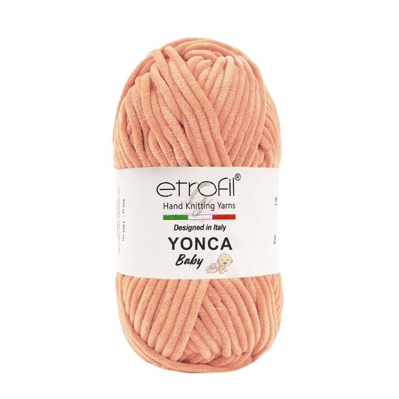 Etrofil Yonca Baby 5 li Paket Satılmaktadır(Kadife İp) 70215 Yavruağzı