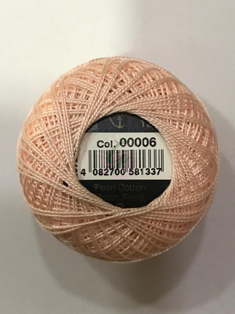 Dmc-Anchor 12 No Cotton Perle Pembe,Kırmızı Tonları 06