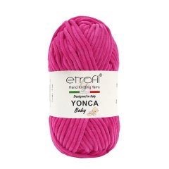 Etrofil Yonca Baby 5 li Paket Satılmaktadır(Kadife İp) 70320 Canlı Pembe