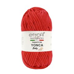 Etrofil Yonca Baby 5 li Paket Satılmaktadır(Kadife İp) 70321 Kırmızı