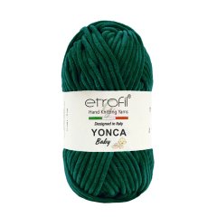 Etrofil Yonca Baby(Kadife İp) 70428 Zümrüt Yeşili