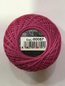 Dmc-Anchor 12 No Cotton Perle Pembe,Kırmızı Tonları 57