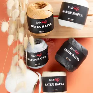 KNİTME Saten Rafya (2li paket olarak satılmaktadır)