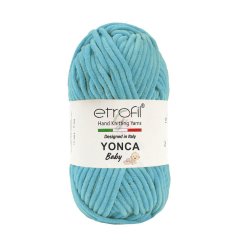 Etrofil Yonca Baby 5 li Paket Satılmaktadır(Kadife İp) 70519 Turkuaz
