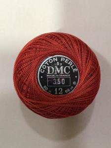 Dmc-Anchor 12 No Cotton Perle Pembe,Kırmızı Tonları 350