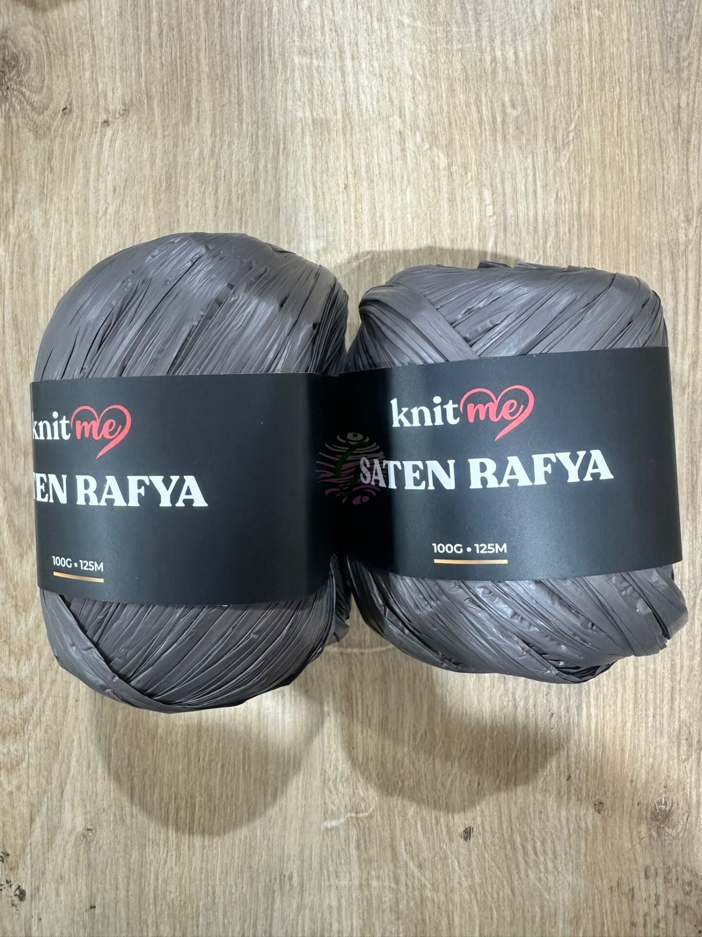 KNİTME Saten Rafya (2li paket olarak satılmaktadır) Kahve