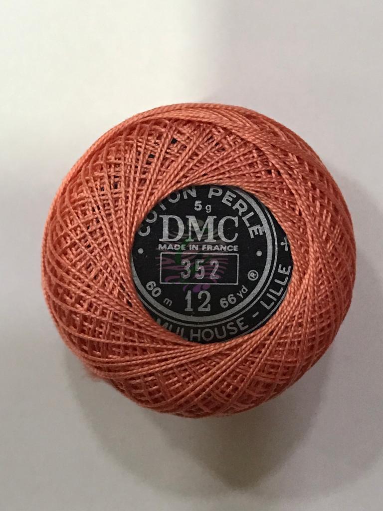 Dmc-Anchor 12 No Cotton Perle Pembe,Kırmızı Tonları 352