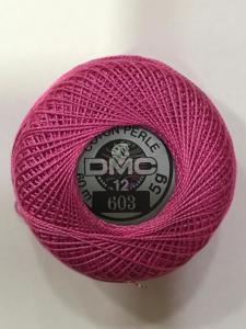 Dmc-Anchor 12 No Cotton Perle Pembe,Kırmızı Tonları 603