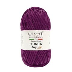 Etrofil Yonca Baby 5 li Paket Satılmaktadır(Kadife İp) 70609 Mürdüm